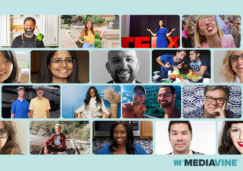 various images of publishers in the mediavine network